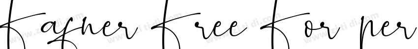 Fafner Free For per字体转换